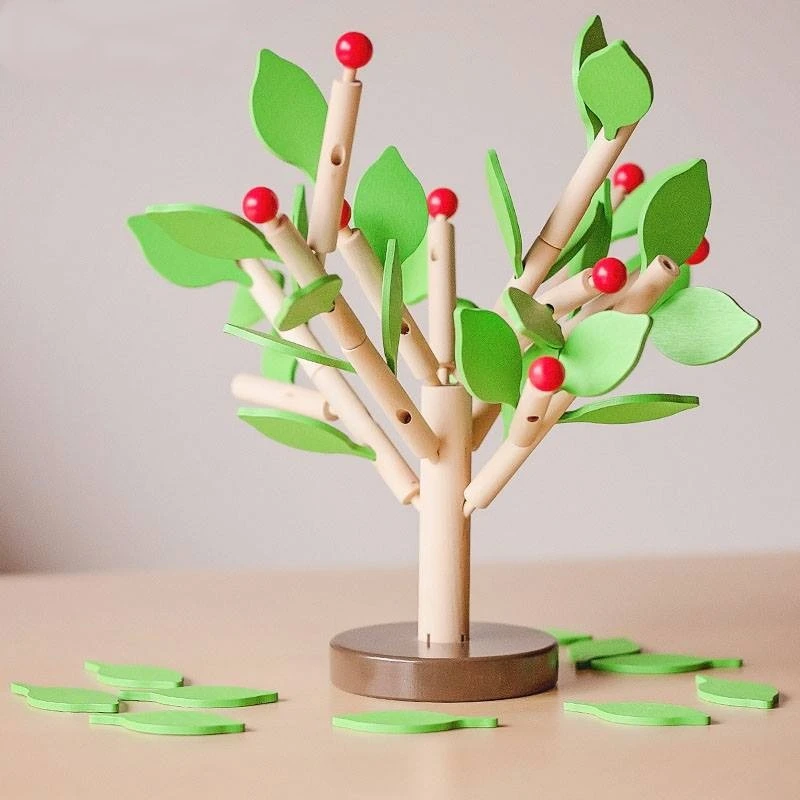 Дървена игра за баланс Pino, Ябълково дърво